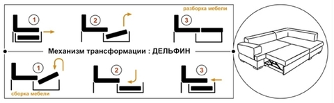 Диван Лерон ДКУ-О