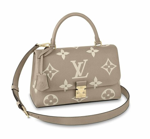 Сумка Louis Vuitton Madeleine MM бежевый