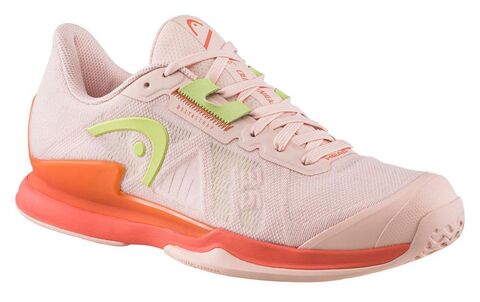 Женские теннисные кроссовки Head Sprint Pro 3.5 Women - salmon/lime