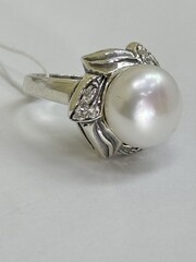 Подсолнух (кольцо из серебра)