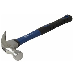 Молоток -гвоздодер КОБАЛЬТ 450 гр., фибергласовая рукоятка (240-874)