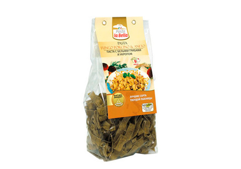 Паста с белыми грибами и укропом Pasta la Bella, 250г