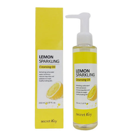 Secret Key Lemon Sparkling Cleansing Oil - Гидрофильное масло с экстрактом лимона