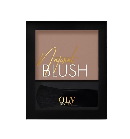 OLYSTYLE Румяна компактные Natural blush тон 05 бронзовый