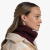 Картинка шарф-труба Buff Neckwarmer Knitted Comfort Norval Maroon - 4