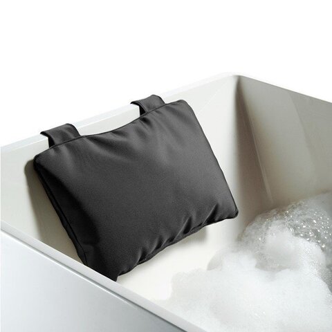 Decor Walther 0952060 Decor Walther Loft NK Подушка для ванной 32x21см, на двух присосках, нейлон, цвет: черный