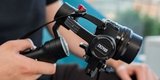 Электронный стабилизатор Zhiyun Crane M2 для Hero 5/6/7/8 (CR106) в руке