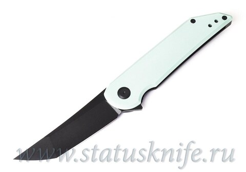 Нож Hoback Radford Titanium Tiffany Blue G10 CPM20CV DLC BW