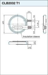 Аккумулятор Maxell CLB2032 T1