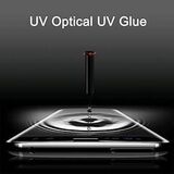 UV Защитное стекло 3D на весь экран 0,33 мм 9H Nano Optics для Samsung Galaxy S22 Plus (полный клей) (Прозрачное)
