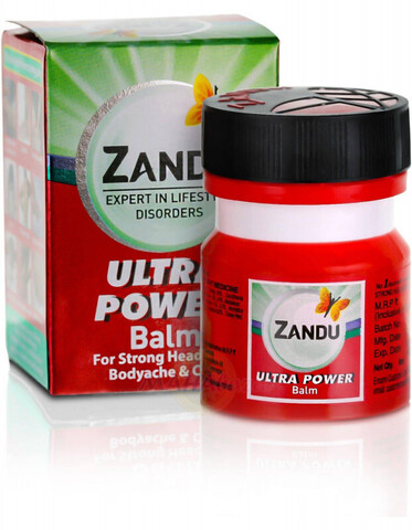 Бальзам Zandu Ultra Power болеутоляющий 8мл