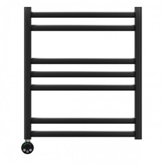 Полотенцесушитель электрический Lemark Unit - LM45607EBL (П7 500x600), левый/правый, черный