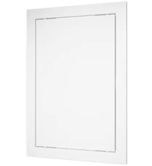 −10% Люк-дверца ревизионная 150х300мм (168х318 с фланцем, 146х296 по посадке) АБС