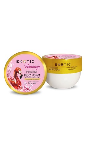 Exotic EX-33 Крем увлажняющий и осветляющий для тела  (B Фламинго)  250 ml