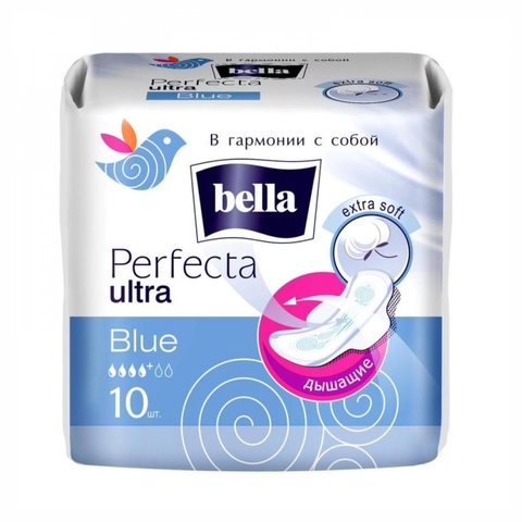 Прокладки BELLA Perfecta Blue 10 шт ПОЛЬША