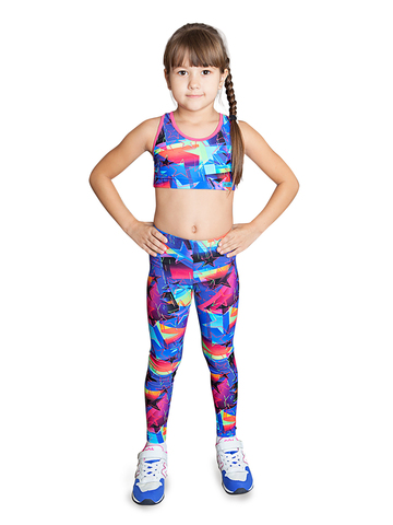 Спортивный топ со звездами