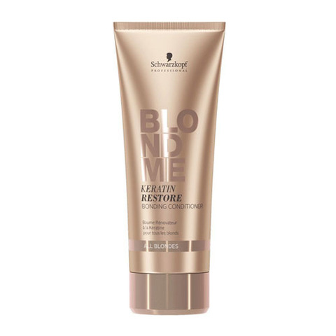 Schwarzkopf Blondme Keratin Restore Bonding Conditioner - Бондинг-кондиционер кератиновое восстановление для волос блонд