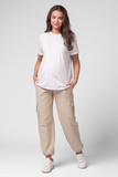 Брюки для беременных 14797 бежевый
