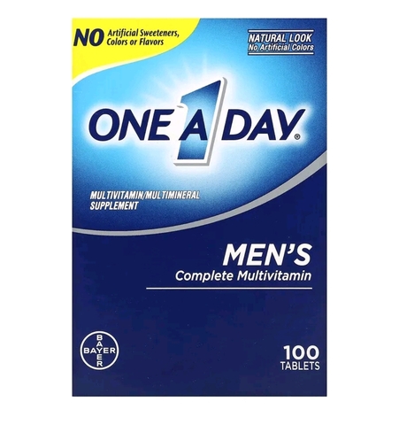 One a day, Полный мультивитамин для мужчин, 100 таблеток