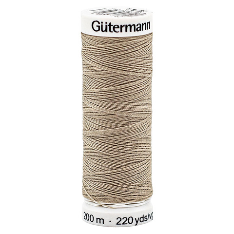 Нить Sew-All 200 м, Gutermann, 854 пастельно-болотный