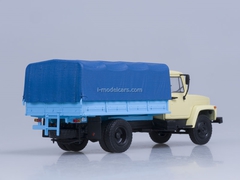 GAZ-33073 cargo taxi engine ZMZ-513 beige-blue AutoHistory 1:43