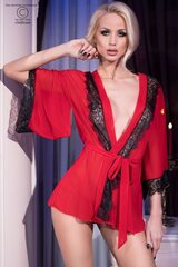 Пеньюар из прозрачного тюля с рукавами 3/4 CHILIROSE 4113 Peignoir