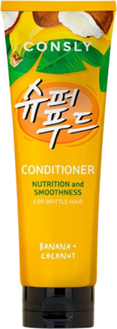 Consly Hair Bc Шампунь питательный с экстрактом банана и кокосовой водой Banana & Coconut Water Shampoo for Nutrition & Smoothness