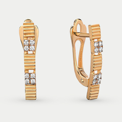 Серьги золотые