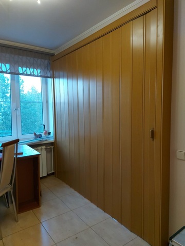 Перегородки гармошка без витражей