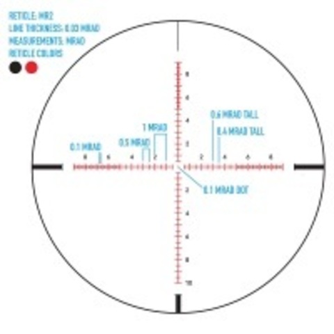 SIGHTMARK CITADEL 3-18X50, 30ММ, СЕТКА MR2