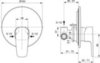 Ideal Standard Ceraplan Iii Смеситель A6382AA