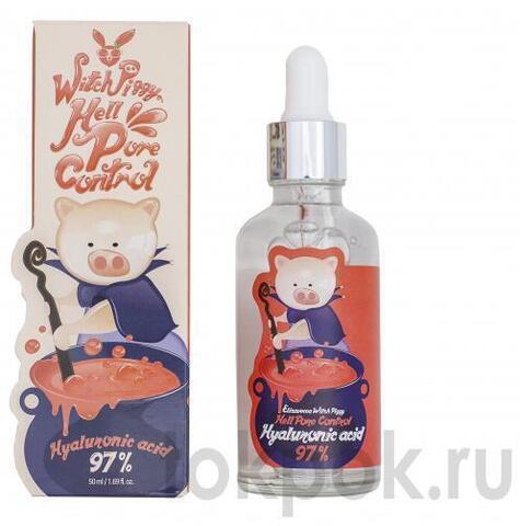 Сыворотка для лица Elizavecca Witch Piggy Hell Pore Control Hyaluronic Acid 97%, 50 мл