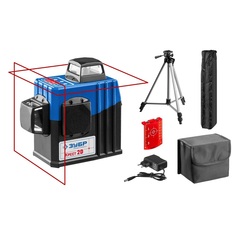 ЗУБР КРЕСТ 2D, №2, 20 - 70 м, лазерный нивелир, Профессионал (34907-2)