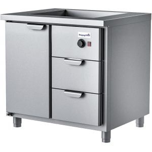 Мармит электрический для вторых блюд напольный HappyChef TH GM 1-P2