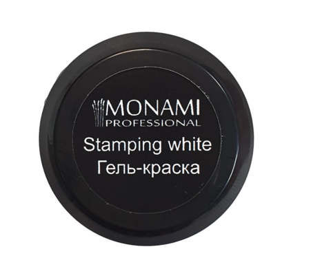 MONAMI гель-краска Stamping WHITE, 5 гр