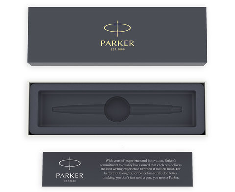 Шариковая ручка Parker Jotter Premium Bond Street Black Grid CT123