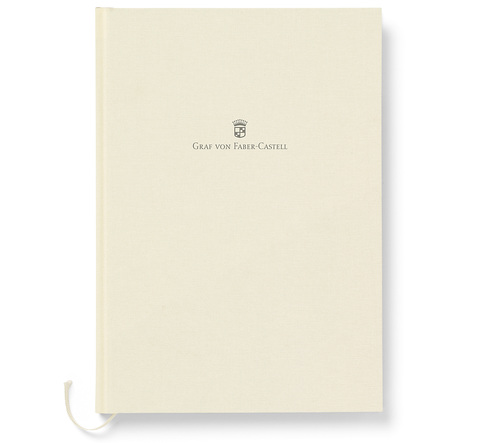 Книжка записная в льняном переплете Graf von Faber-Castell A5 Chamois