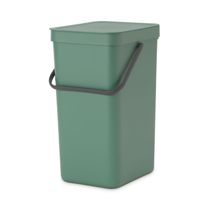 Встраиваемое мусорное ведро Sort & Go (16 л), Темно-зеленый, арт. 129827 - фото 1