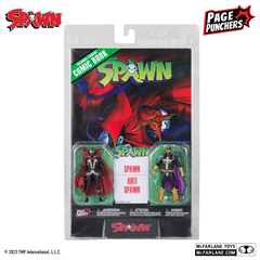 Фигурка McFarlane Toys: Spawn - Spawn and Anti-Spawn with Comic Book