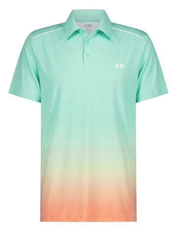 Теннисное поло Australian Open Performance Polo - calypso ombre