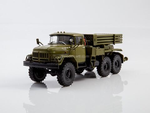 ZIL-131 Grad-1 multiple launch rocket system 1:43 Legendary trucks USSR #49