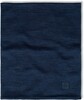 Картинка шарф-труба Buff Wool heavyweight Solid Night Blue - 7