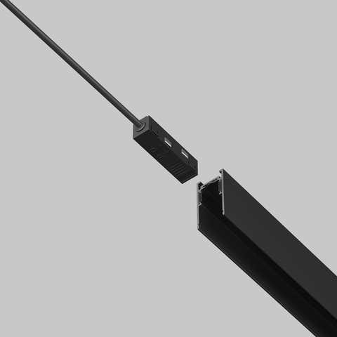 Комплектующие для систем освещения с токоведущими элементами Maytoni Accessories for tracks exility TRA034B-42B-1