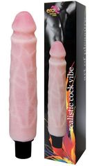 Вибратор Realistic Cock Vibe телесного цвета - 25,5 см. - 