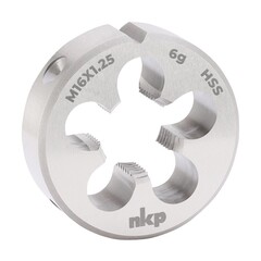 Плашка М16х1,25 DINEN22568 HSS 6g 45х14мм NKP 240162N