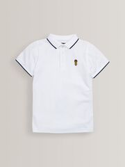 Поло для мальчика Next 627-385, Белый