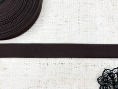 Косая бейка, ш. 2 см, тёмный шоколад