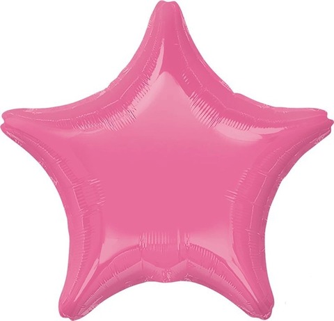 Звезда розовый An 18''