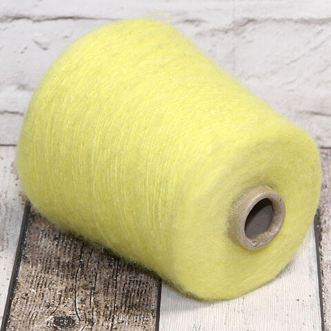 Вспушенная бэби альпака PECCI FILATI / MILADY 1000 лимонный