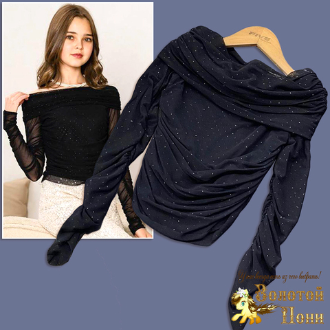 Блуза нарядная д (9-13) 261110-J4017